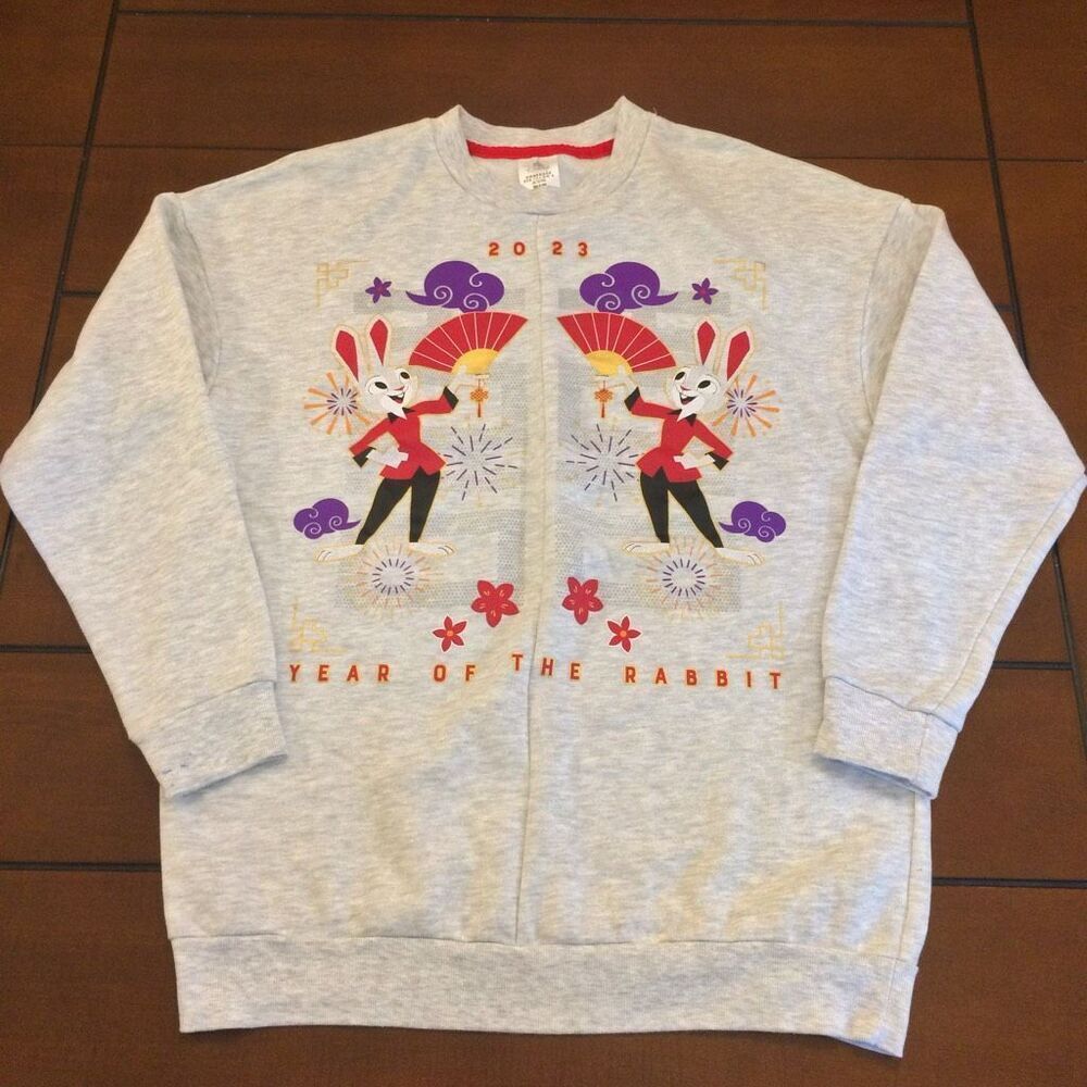 Disney 2023 Year Of The Rabbit Celebration Judy Hopp Zootopia Sweatshirt gray me